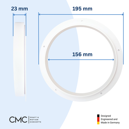 Adapter Klimaanlage Abluftschlauch ⌀ 150 mm – Rechtsgewinde