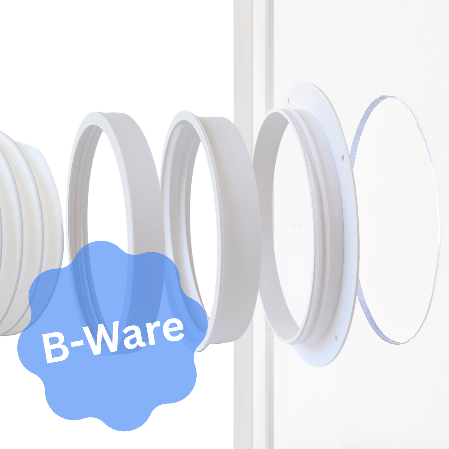 B-Ware: Adapter Klimaanlage Abluftschlauch ⌀ 150 mm - Linksgewinde (Standard)