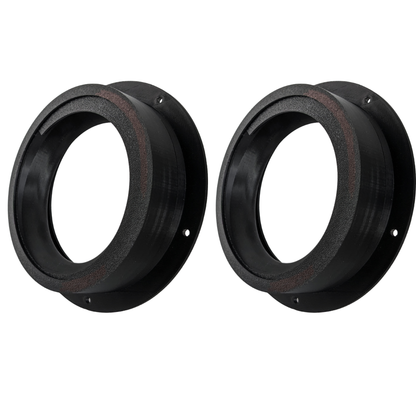 2 x Flansch Verbinder Abluftschlauch Ø 75 mm